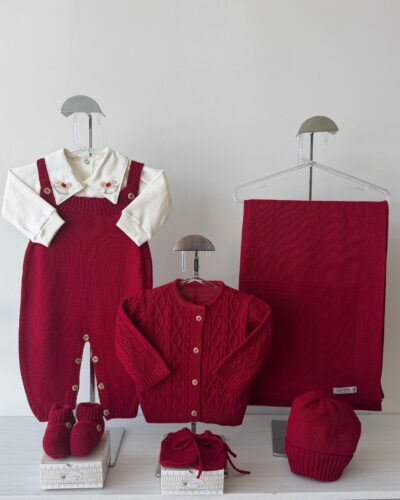 Saída Maternidade Davi Vermelho