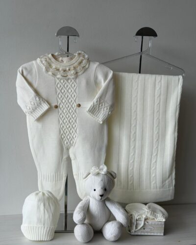 Saída Maternidade Macacão Pelotas Off