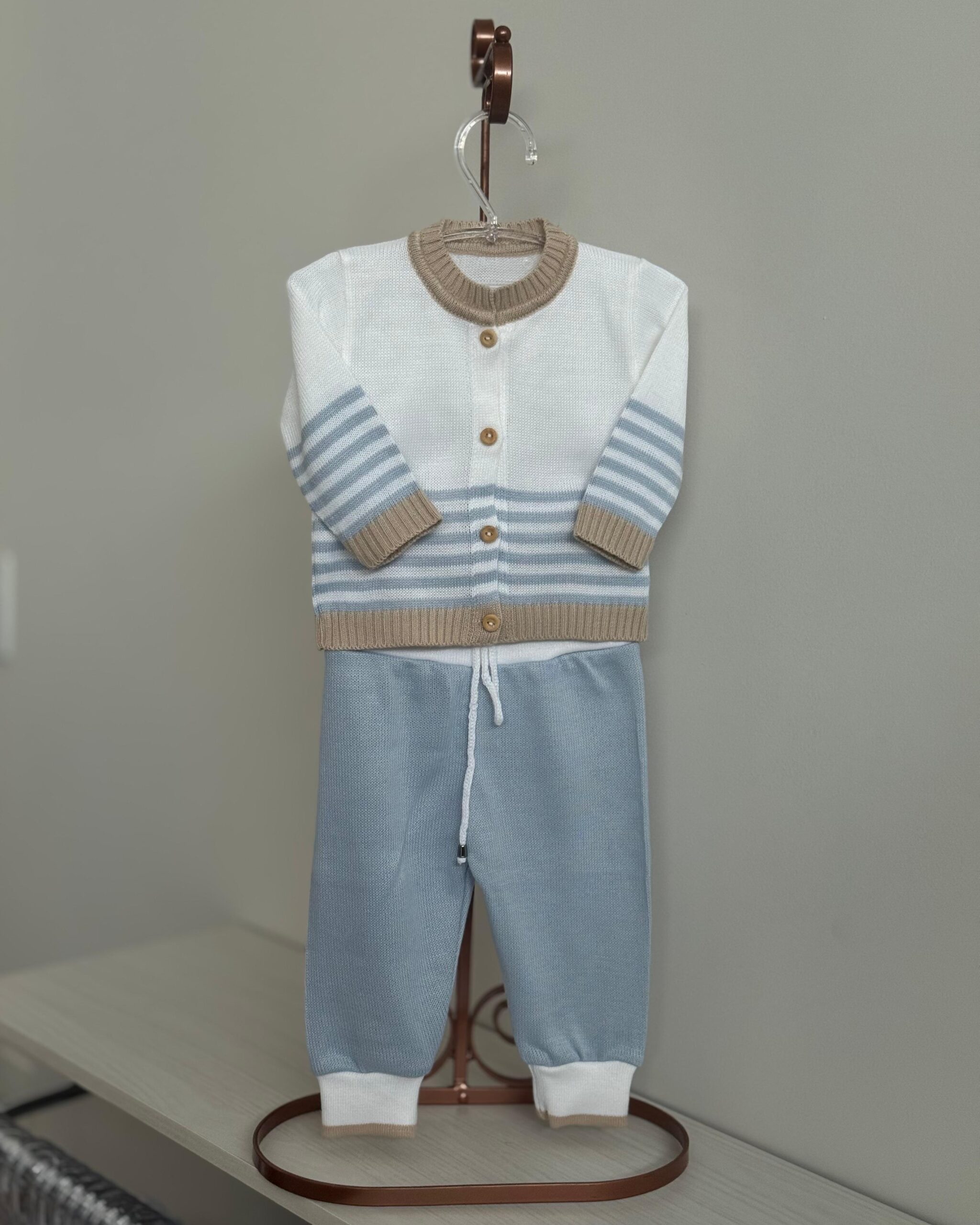 Calça e Casaco Azul Salinas