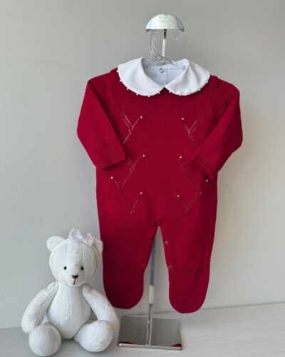 Macacão Flor De Crochê