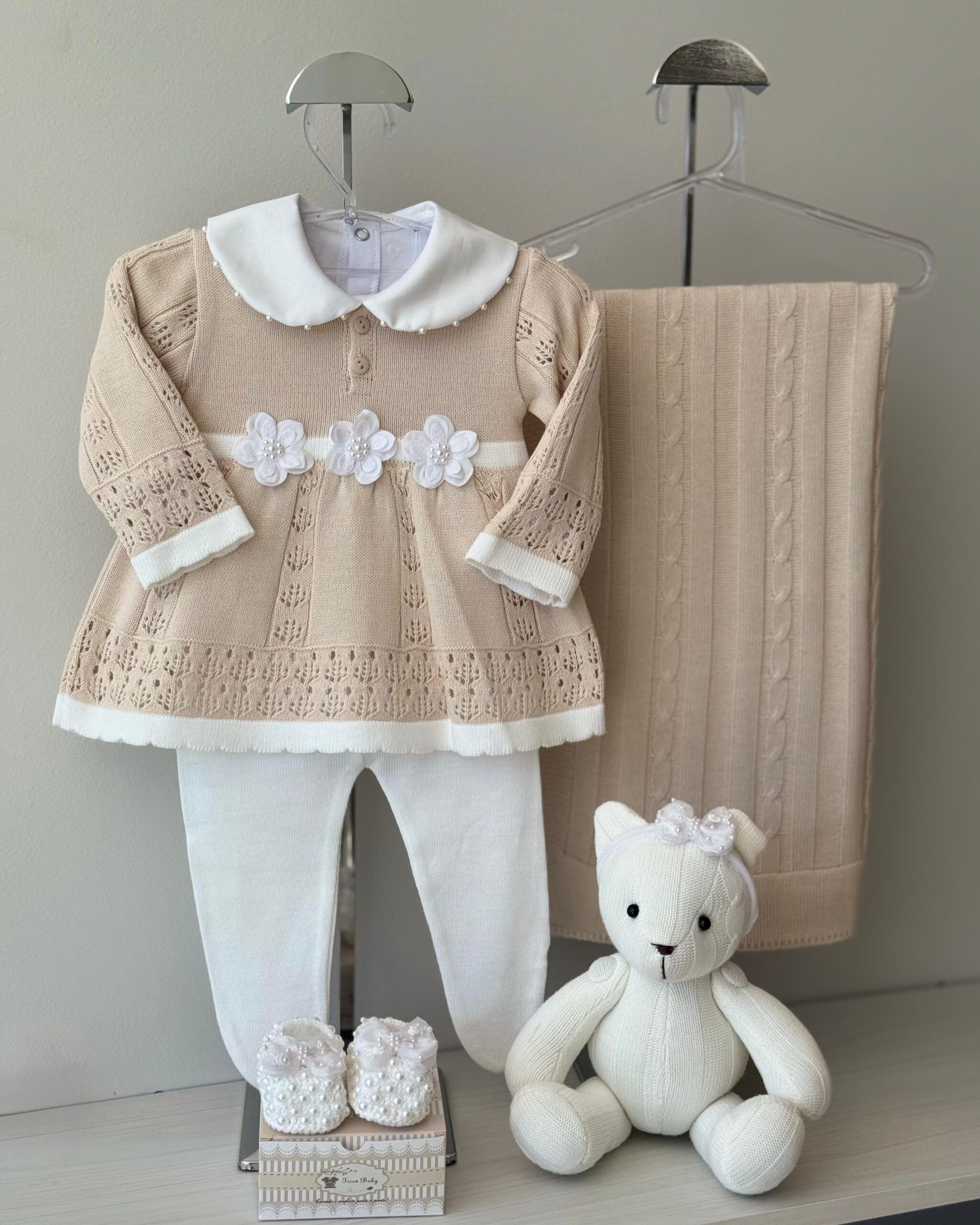 Saída Maternidade Vestido  Rendado Dunas