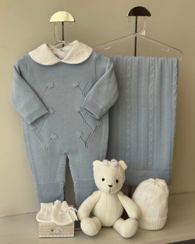 Saída Maternidade Macacão Crochê Salinas