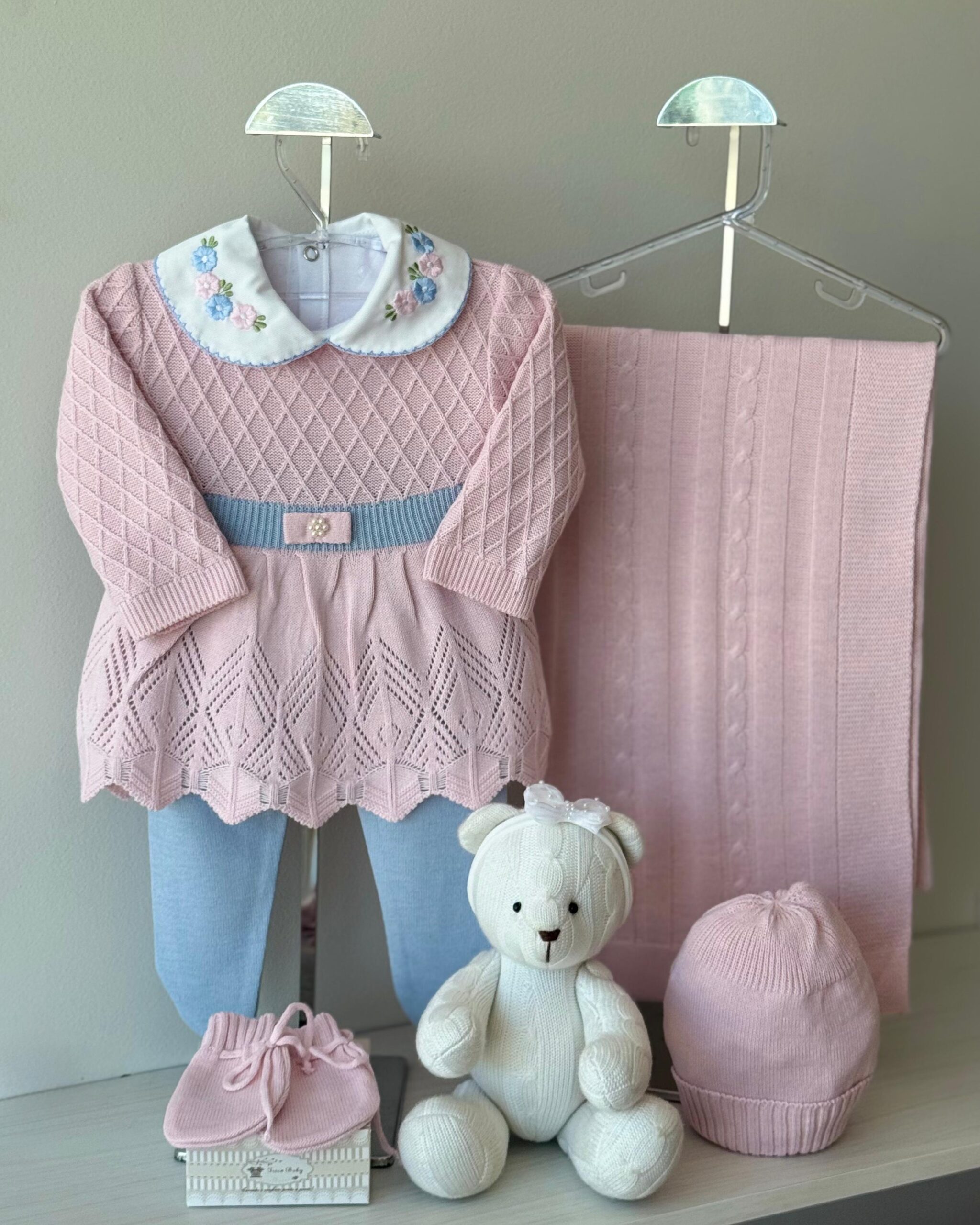 Saída Maternidade Vestido Cinto Pupurri