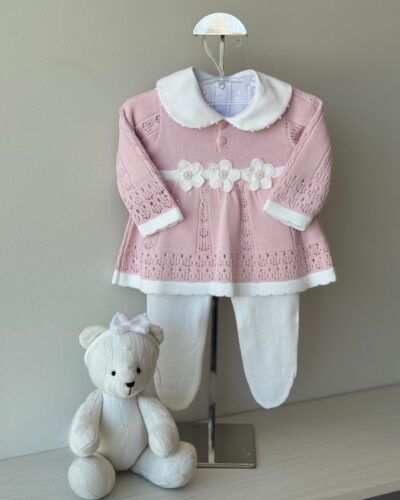 Vestido Rendado Rosa Pupurri