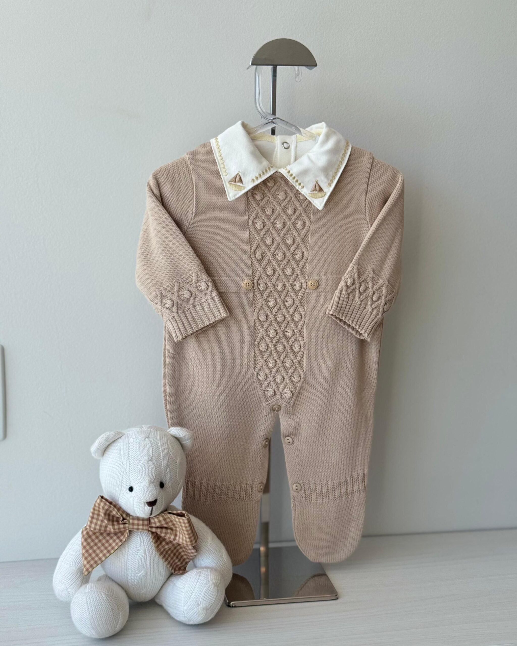 Macacão Pelotas Areia