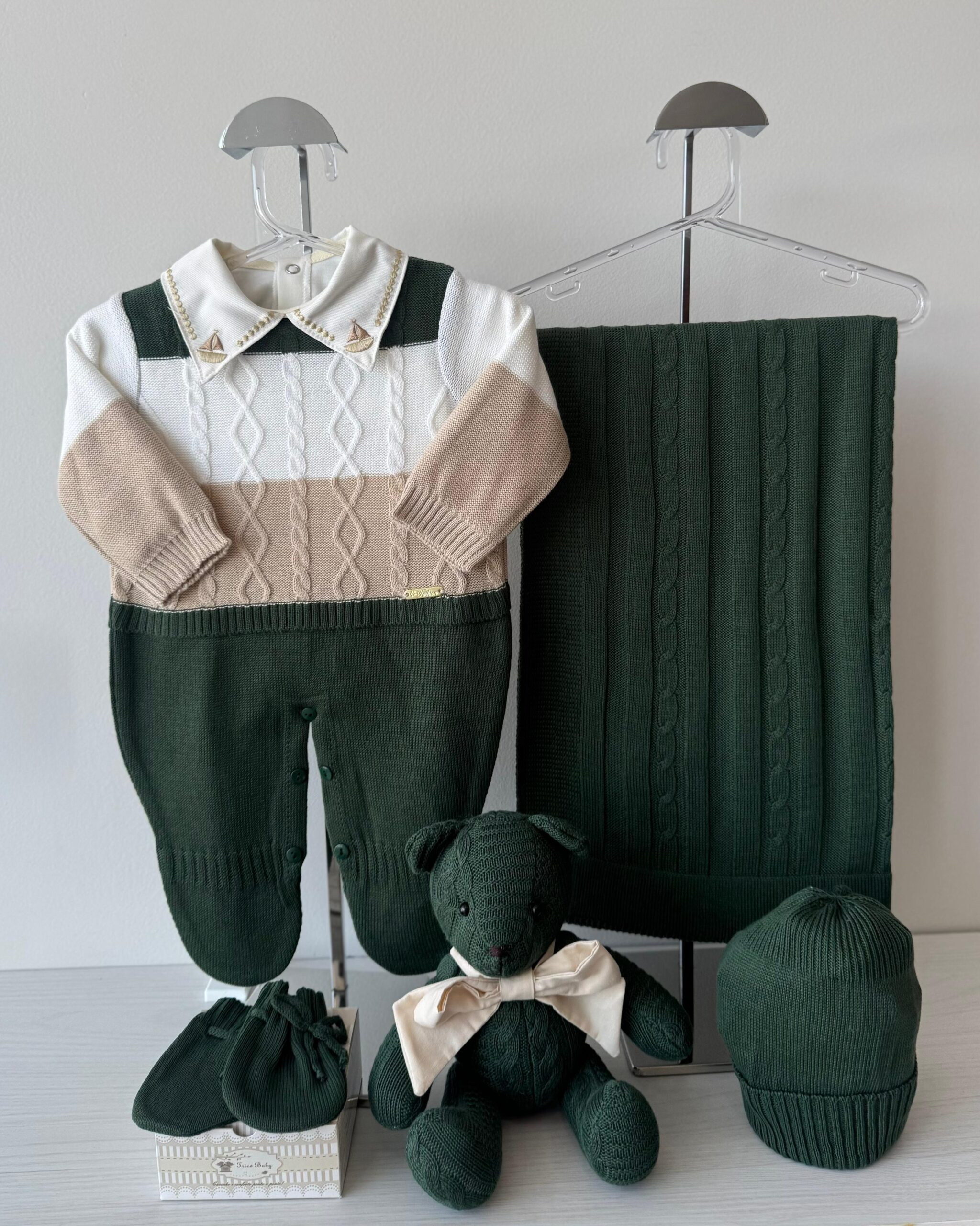 Saída Maternidade Aaram Verde Essem