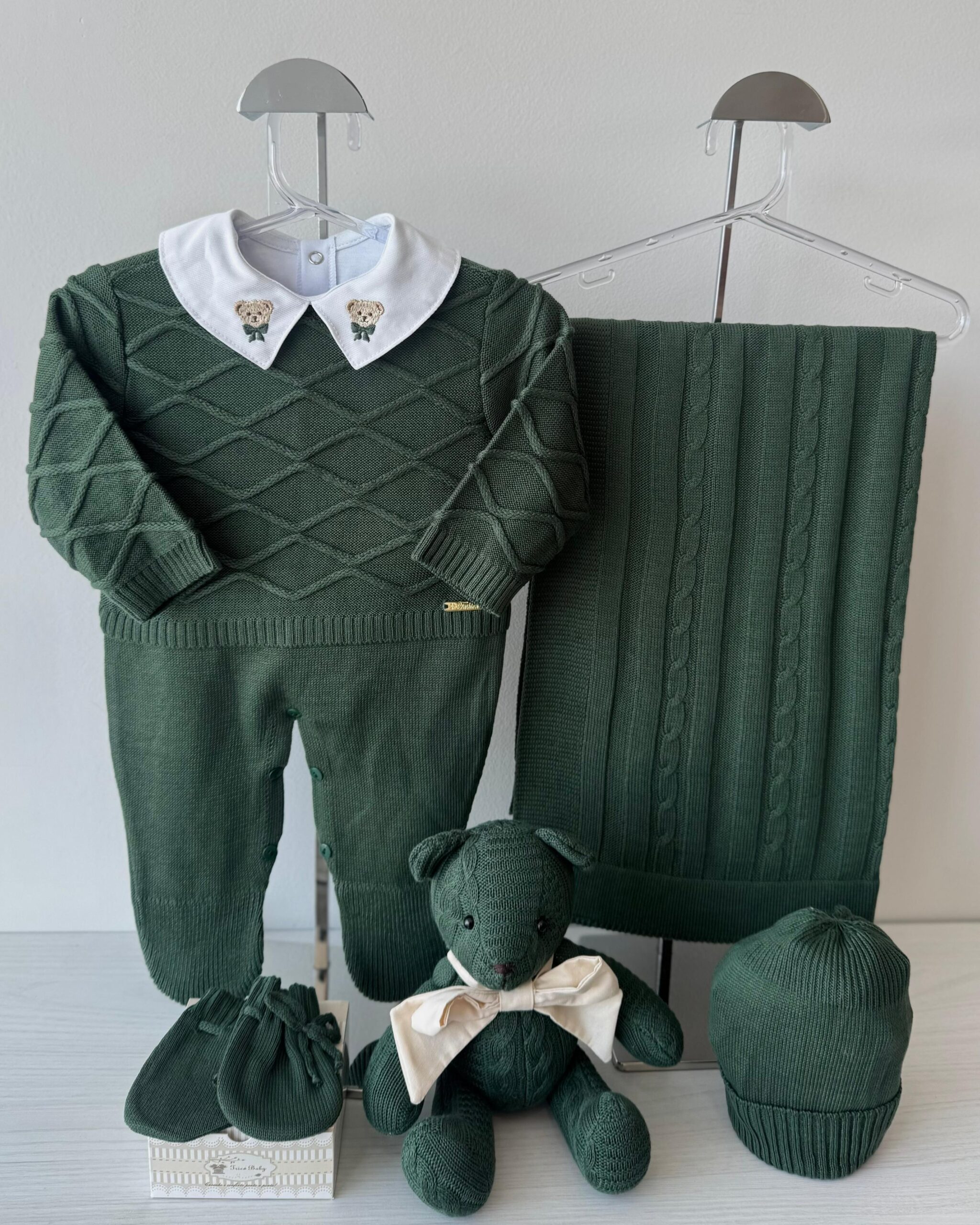 Saída Maternidade Casa de Abelha Verde Essem