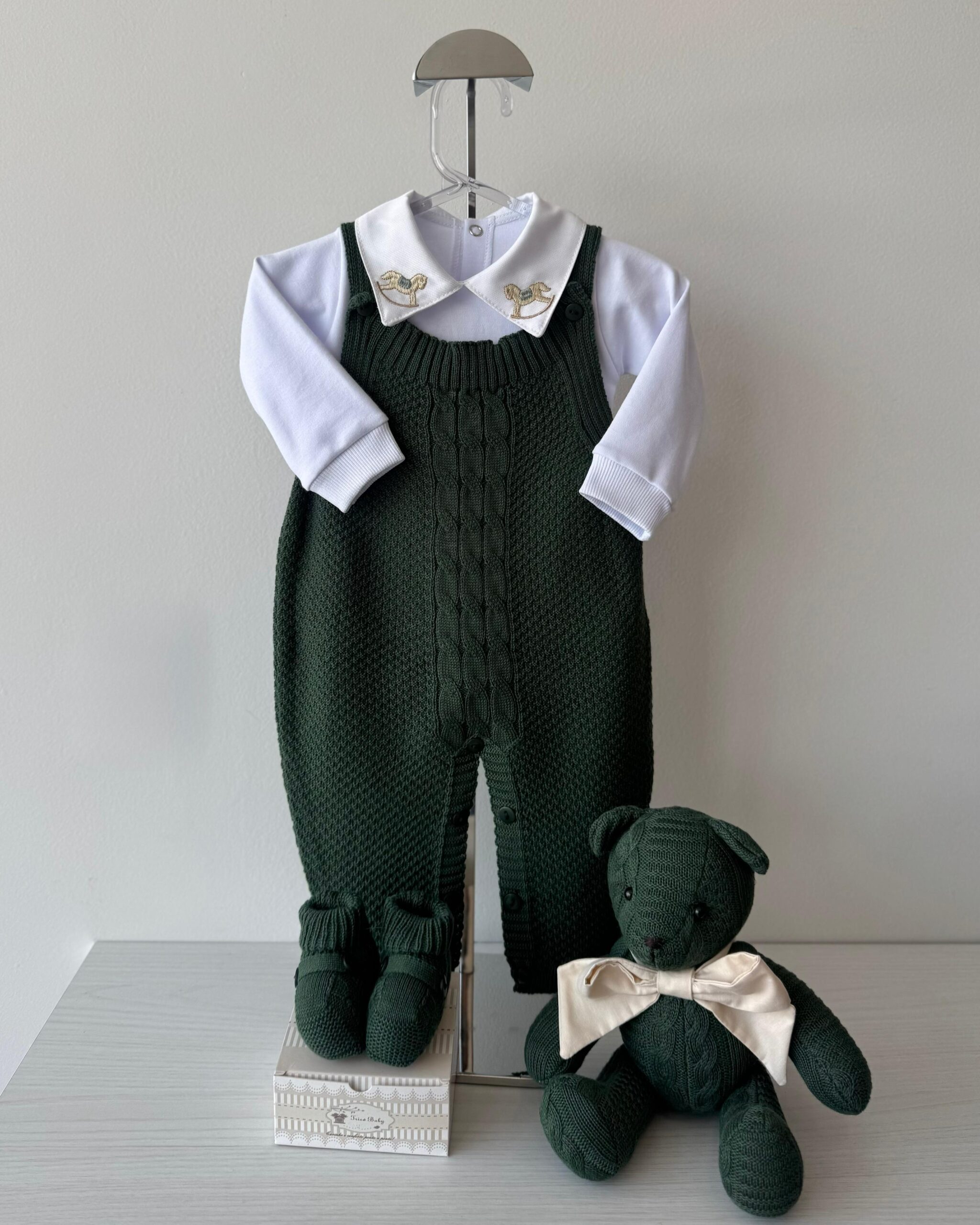 Jardineira Pipoca Verde Essem