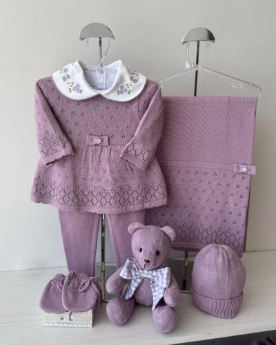 Saída Maternidade Sophia Lilás