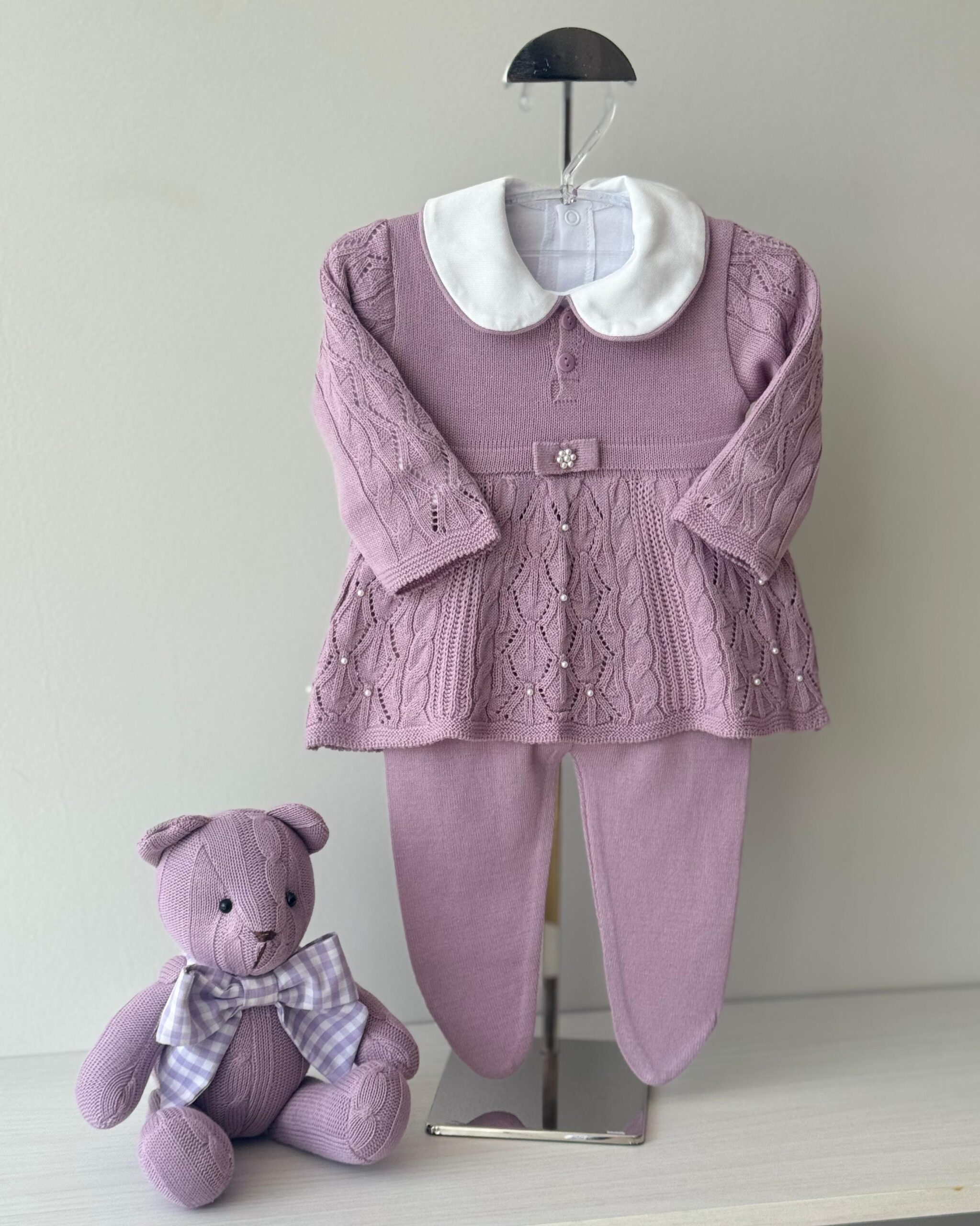 Vestido Pérola Lilás + Body