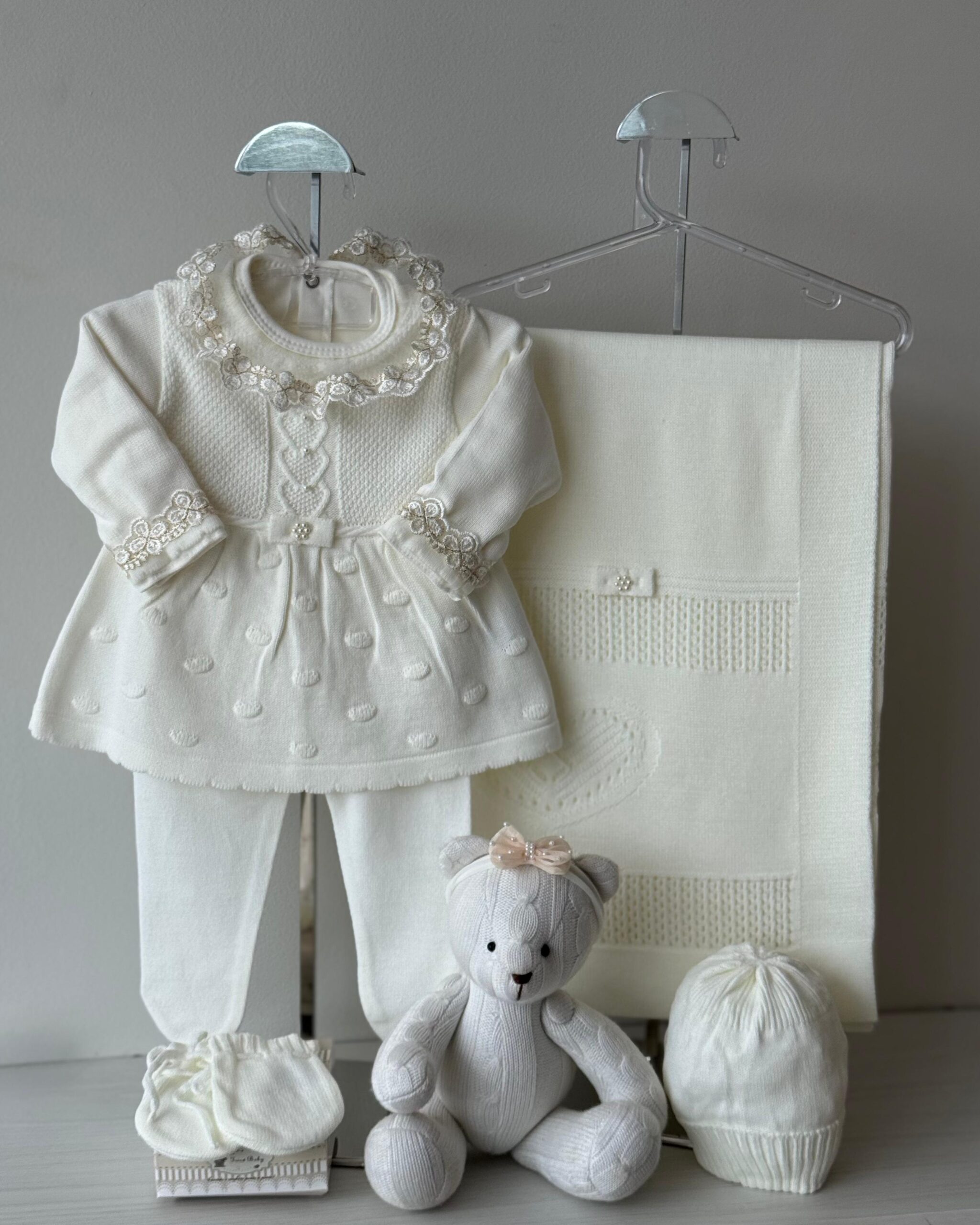 Saída Maternidade Vestido Pelotas Off