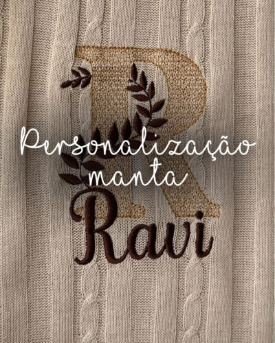 PERSONALIZAÇÃO MANTA