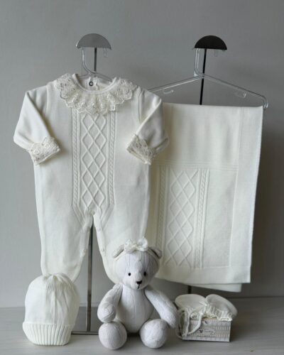 Saída Maternidade Macacão Encanto Off