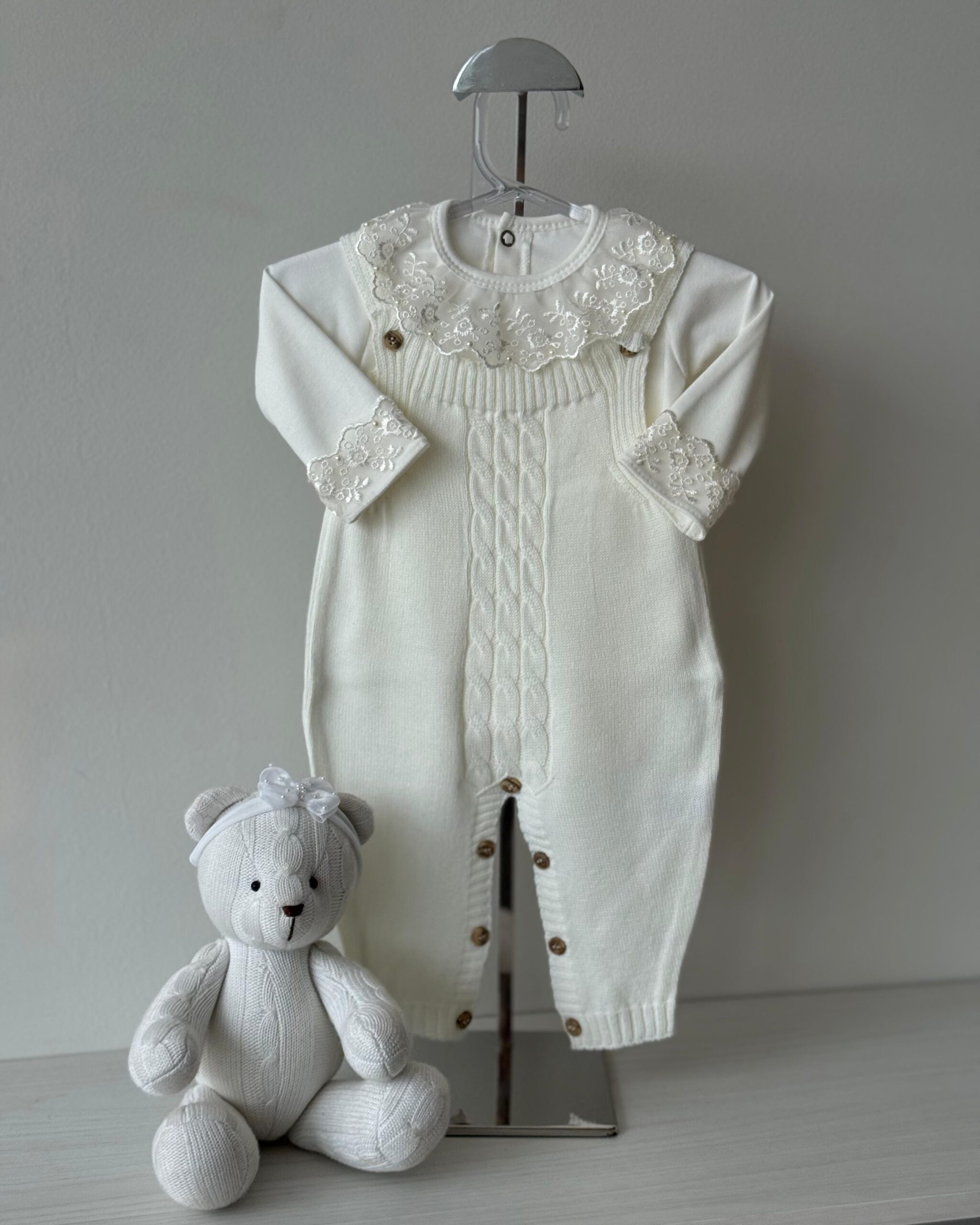 Jardineira Trança Off