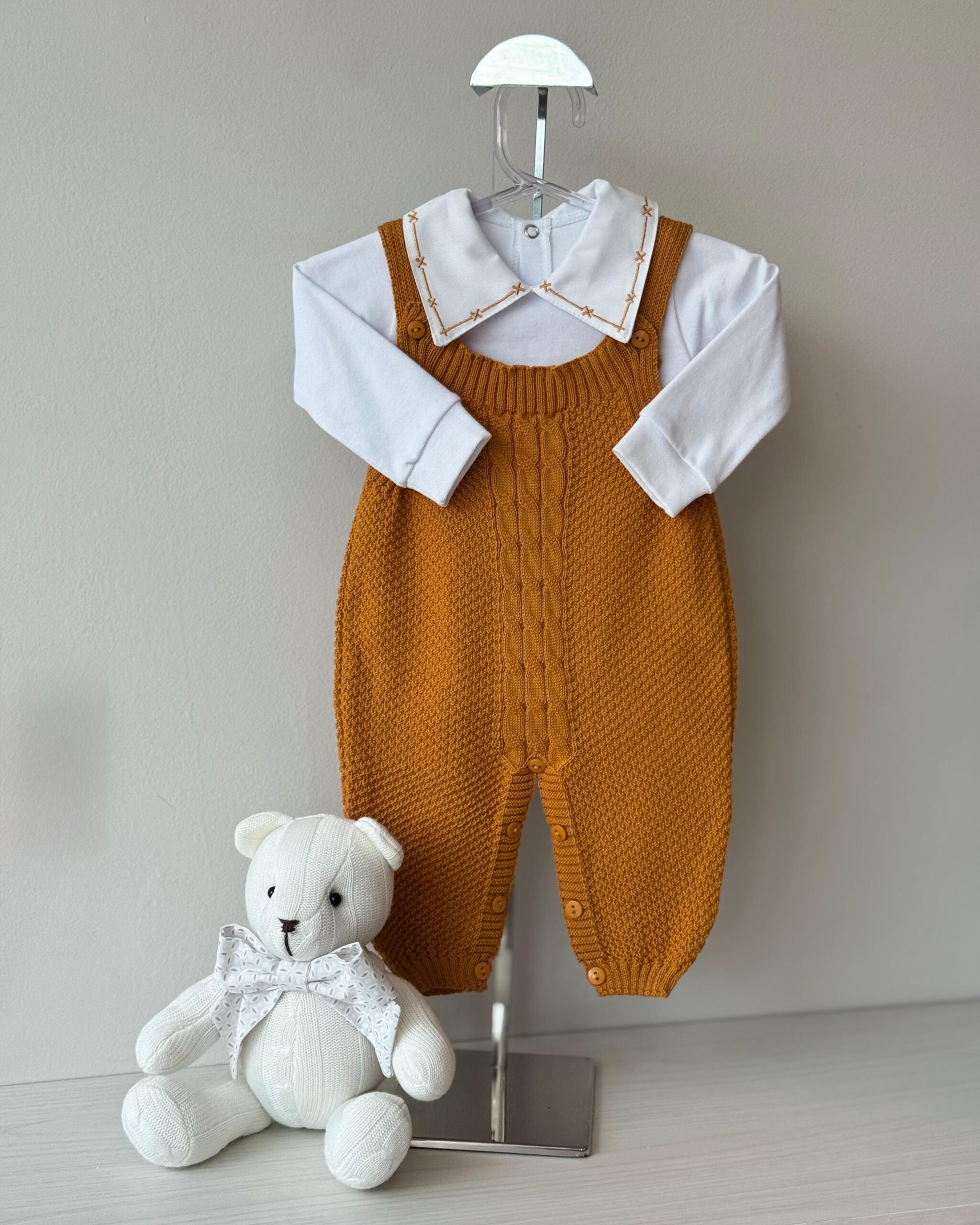 Jardineira Pipoca Mostarda