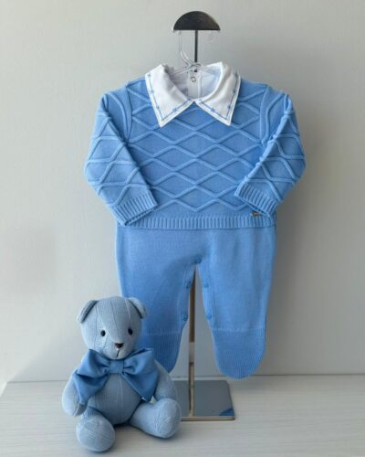 Macacão Casa de Abelha Azul Lavanda