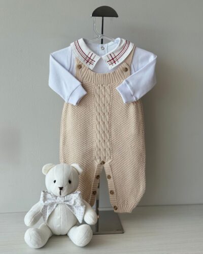 Jardineira Pipoca Dunas + Body