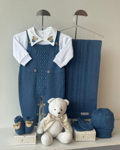 Saída Maternidade Jardineira Pelotas Jeans