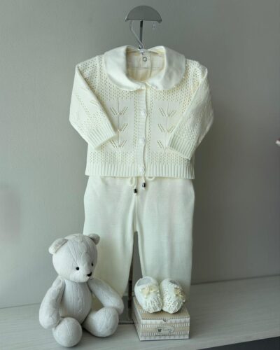 Kit Calça e Casaco Off White