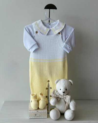 Jardineira Theo Amarela