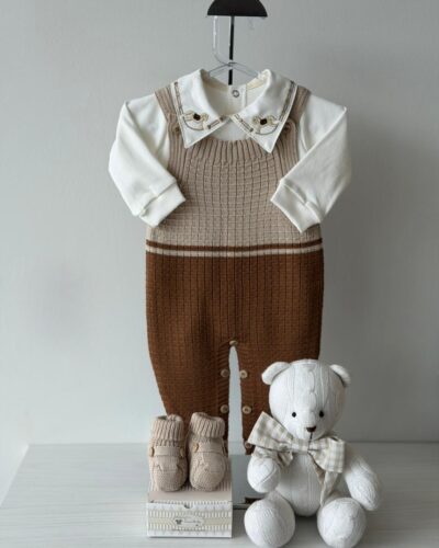 Jardineira Theo Marrom