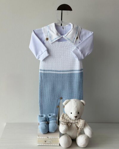 Jardineira Theo Azul Salinas