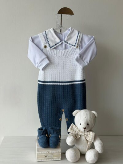 Jardineira Theo Azul Jeans