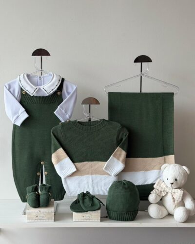 Saída Maternidade Bento Essem 7 pçs