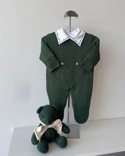 Macacão Pelotas Verde Essem