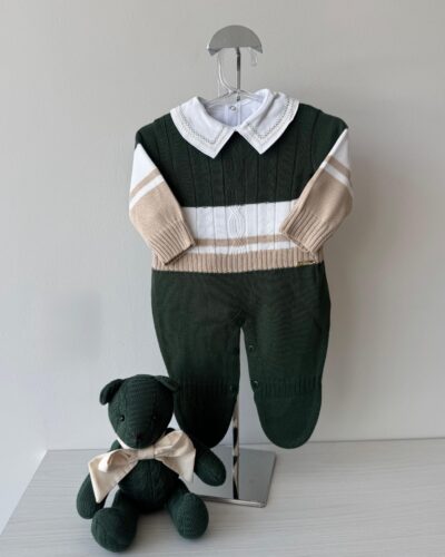 Macacão Tricolor Verde Essem