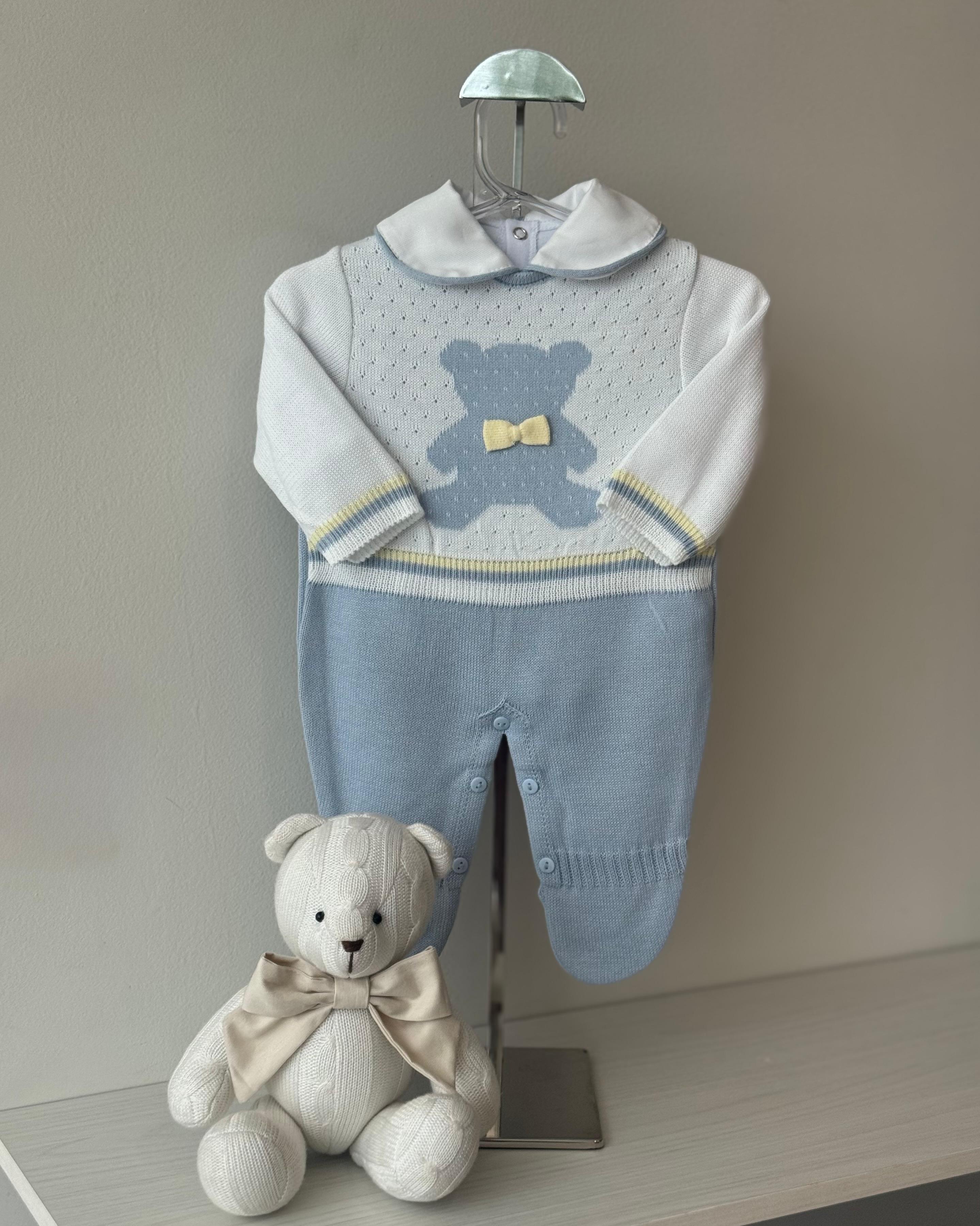 Macacão Urso Azul Salinas