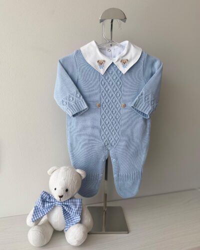 Macacão Pelotas Azul Salinas