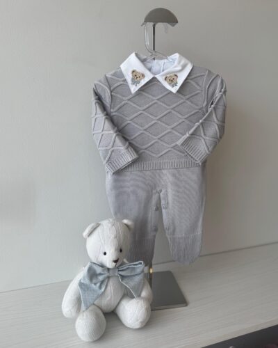 Macacão Casa de Abelha Cinza