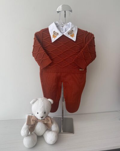 Macacão Casa de Abelha Terra Cota