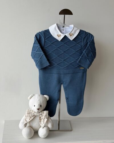 Macacão Casa de Abelha Azul Jeans